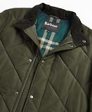 Thumbnail 2 of Barbour Men's Winter Chelsea Quilted Jacket - Sage/Greenloch Tartan