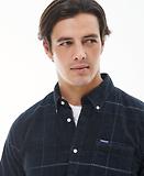 Thumbnail 4 of Barbour Men's Blair Tailored Shirt - Black/Slate