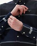 Thumbnail 6 of Barbour Men's Iceloch Tailored Fit Shirt - Black