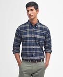 Thumbnail 2 of Barbour Men's Betsom Tailored Checked Shirt - Grey Marl