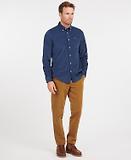 Thumbnail 3 of Barbour Men's Ramsey Tailored Fit Shirt - Dark Denim