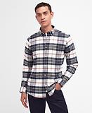 Thumbnail 2 of Barbour Men's Ronan Tailored Fit Check Shirt - Ecru