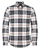 Thumbnail 1 of Barbour Men's Ronan Tailored Fit Check Shirt - Ecru