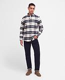 Thumbnail 4 of Barbour Men's Ronan Tailored Fit Check Shirt - Ecru