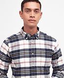 Thumbnail 5 of Barbour Men's Ronan Tailored Fit Check Shirt - Ecru