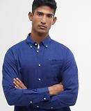 Thumbnail 5 of Barbour Men's Nelson Tailored Long-Sleeved Shirt - Indigo