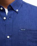 Thumbnail 6 of Barbour Men's Nelson Tailored Long-Sleeved Shirt - Indigo