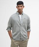 Thumbnail 2 of Barbour Men's Nelson Tailored Long-Sleeved Shirt - Bleached Olive