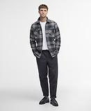 Thumbnail 2 of Barbour Men's Rhobell Rugged Tailored Shirt - Grey Marl