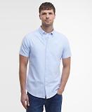 Thumbnail 2 of Barbour Men's Oxtown Oxford Tailored Short-Sleeved Shirt - Sky