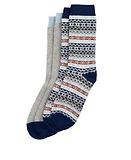 Thumbnail 1 of Barbour Men's Fairisle Socks Set of 2 - Blue Granite Mix
