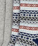 Thumbnail 5 of Barbour Men's Fairisle Socks Set of 2 - Blue Granite Mix