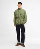 Thumbnail 3 of Barbour International Men's Contemporary A7 Showerproof Jacket - Burnt Olive