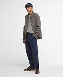 Thumbnail 3 of Barbour Men's Check Short Lorden Showerproof Jacket - Stone/Navy Check