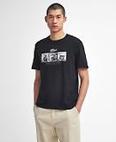 Thumbnail 3 of Barbour International Men's Firebird Graphic T-Shirt - Black