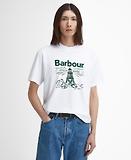 Thumbnail 2 of Barbour Men's Pell Oversized Graphic T-Shirt - White