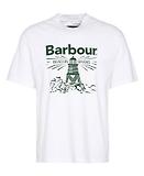 Thumbnail 1 of Barbour Men's Pell Oversized Graphic T-Shirt - White