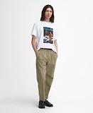 Thumbnail 5 of Barbour Men's Mortt Oversized Graphic T-Shirt - White