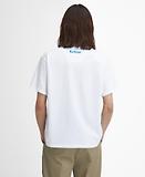 Thumbnail 3 of Barbour Men's Mortt Oversized Graphic T-Shirt - White