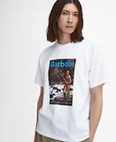 Thumbnail 4 of Barbour Men's Mortt Oversized Graphic T-Shirt - White