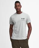 Thumbnail 3 of Barbour Men's Script Graphic T-Shirt - Grey Marl