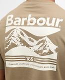 Thumbnail 6 of Barbour Men's Camber Graphic T-Shirt - Grey Olive