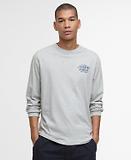 Thumbnail 2 of Barbour Men's Pointer Long Sleeve Graphic T-Shirt - Grey Marl