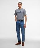 Thumbnail 3 of Barbour International Men's Pillion Graphic T-Shirt - Anthracite Marl