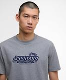 Thumbnail 5 of Barbour International Men's Pillion Graphic T-Shirt - Anthracite Marl
