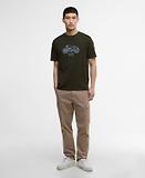 Thumbnail 3 of Barbour International Men's Morris Motorbike Graphic T-Shirt - Sage