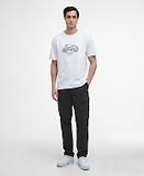 Thumbnail 3 of Barbour International Men's Morris Motorbike Graphic T-Shirt - Whisper White