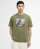 Thumbnail 2 of Barbour International Men's Walde Photographic T-Shirt - Olvine