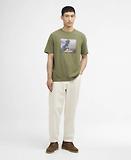 Thumbnail 3 of Barbour International Men's Walde Photographic T-Shirt - Olvine