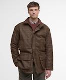 Thumbnail 2 of Barbour Men's Beaconsfield Wool Jacket - Burnhill Brown Check