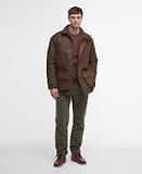 Thumbnail 3 of Barbour Men's Beaconsfield Wool Jacket - Burnhill Brown Check