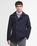 Thumbnail 2 of Barbour Men's Newfield Wool Pea Coat - Navy/Classic
