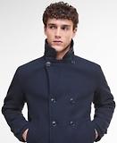 Thumbnail 5 of Barbour Men's Newfield Wool Pea Coat - Navy/Classic