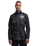 Thumbnail 3 of Barbour International Men's Union Jack Wax Jacket - Black