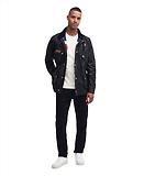 Thumbnail 2 of Barbour International Men's Union Jack Wax Jacket - Black