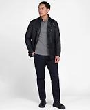 Thumbnail 3 of Barbour International Men's Duke Wax Jacket - Navy
