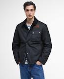 Thumbnail 2 of Barbour International Men's Steve McQueen Workers Wax Jacket - Black