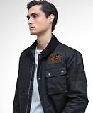 Thumbnail 6 of Barbour International Men's Steve McQueen Workers Wax Jacket - Black