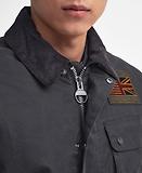 Thumbnail 3 of Barbour International Men's Steve McQueen Workers Wax Jacket - Charcoal