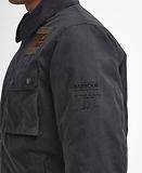 Thumbnail 4 of Barbour International Men's Steve McQueen Workers Wax Jacket - Charcoal