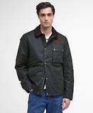 Thumbnail 2 of Barbour International Men's Steve McQueen Workers Wax Jacket - Sage