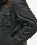 Thumbnail 6 of Barbour International Men's Steve McQueen Workers Wax Jacket - Sage