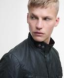 Thumbnail 7 of Barbour International Men's Tourer Duke Wax Jacket - Sage