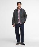 Thumbnail 3 of Barbour Men's Ambleside Wax Jacket - Grey/Tartan
