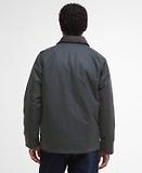 Thumbnail 4 of Barbour Men's Ambleside Wax Jacket - Grey/Tartan