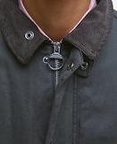 Thumbnail 6 of Barbour Men's Ambleside Wax Jacket - Grey/Tartan